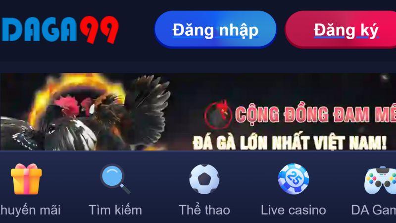 Sự uy tín đến từ nhà cái Daga99